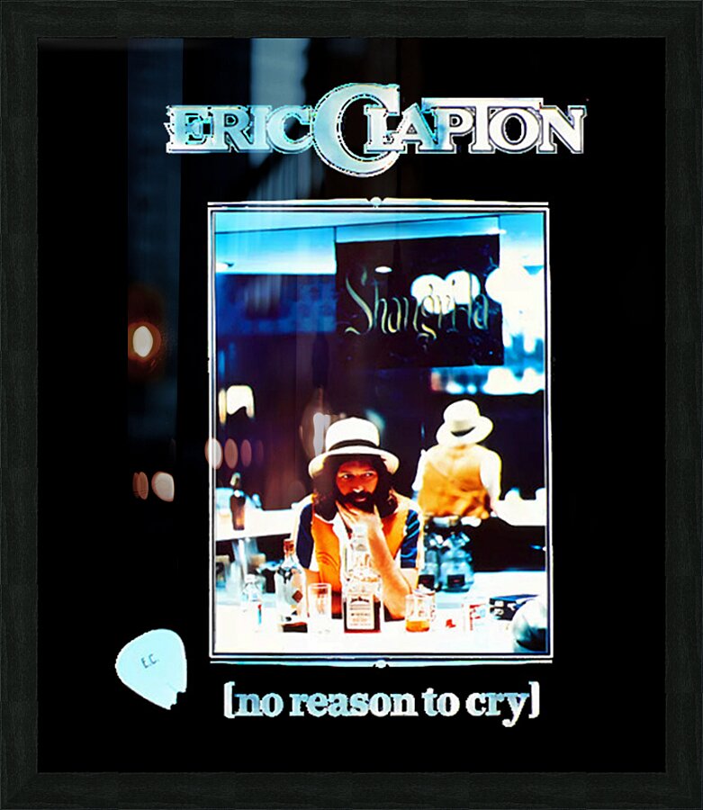 Eric Clapton 47 Picture Frame print