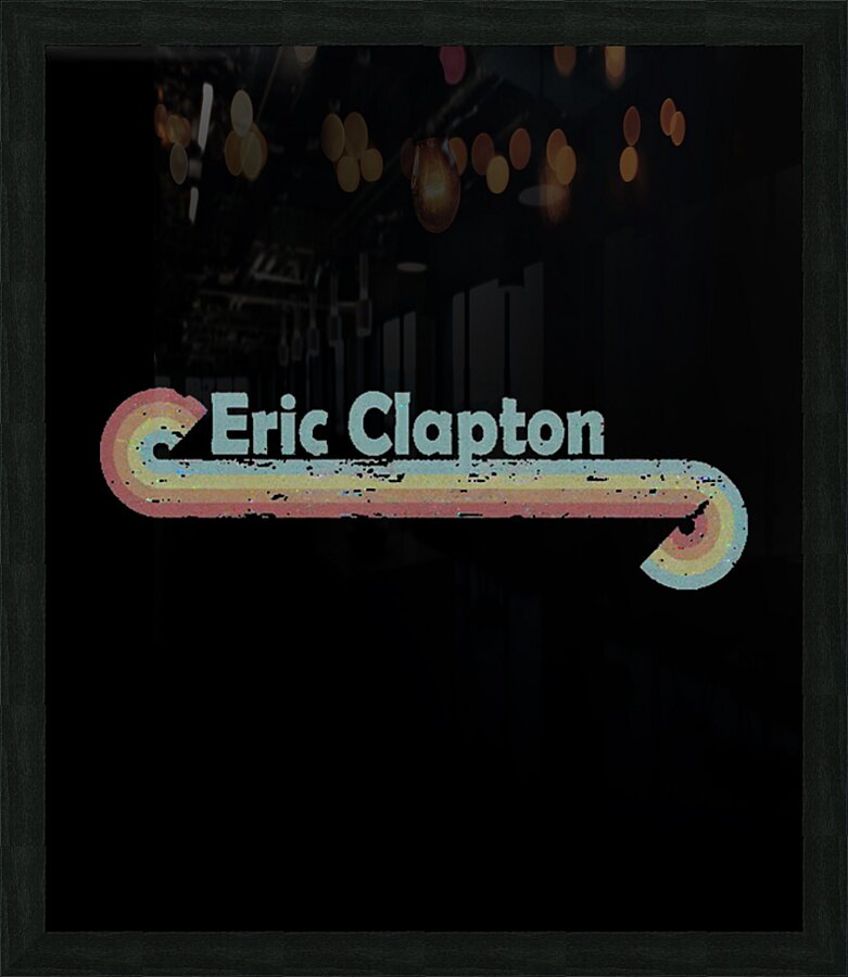 Eric Clapton 58 Picture Frame print