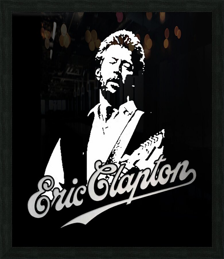 Eric Clapton 63 Picture Frame print