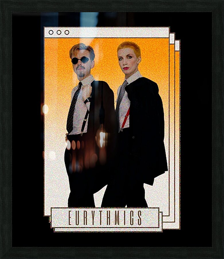 Eurythmics 7 Picture Frame print