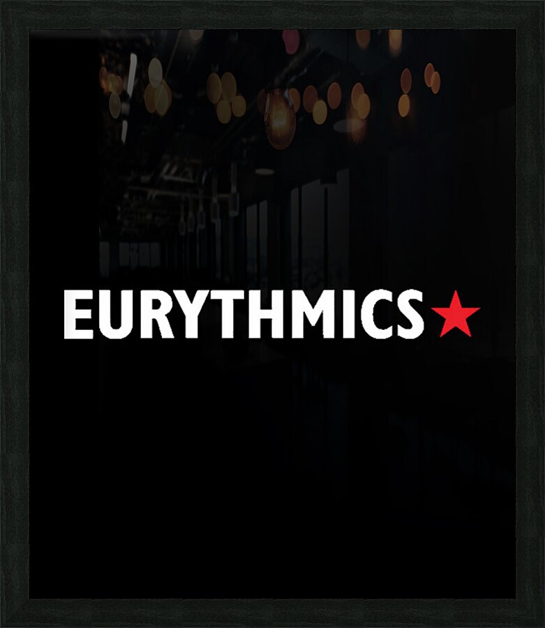 Eurythmics 8 Picture Frame print