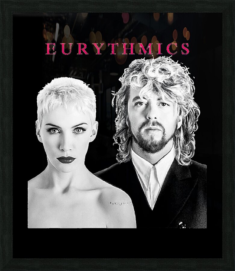 Eurythmics 11 Picture Frame print