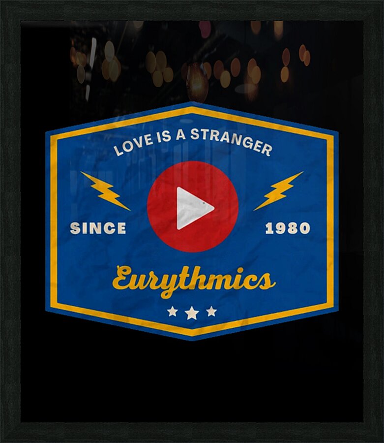 Eurythmics 12 Picture Frame print