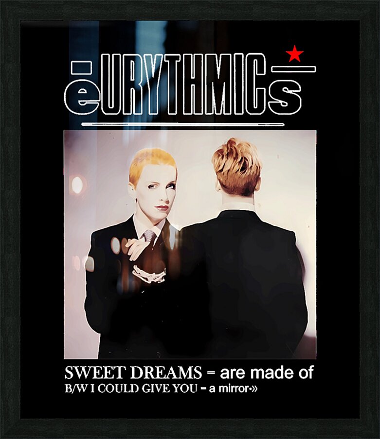 Eurythmics 16 Picture Frame print