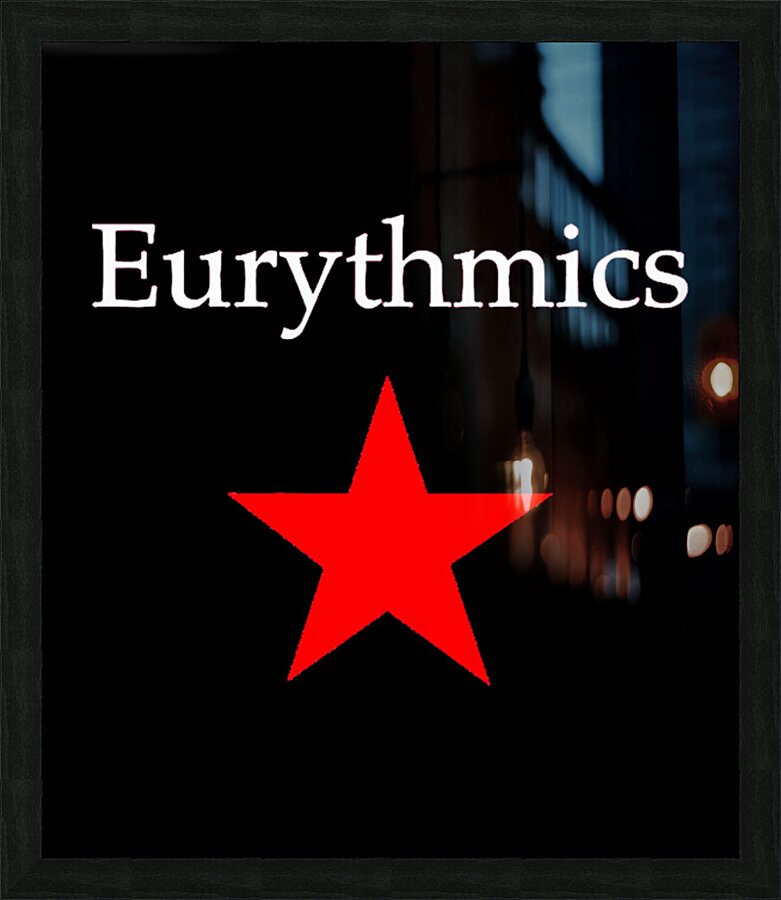 Eurythmics 29 Picture Frame print