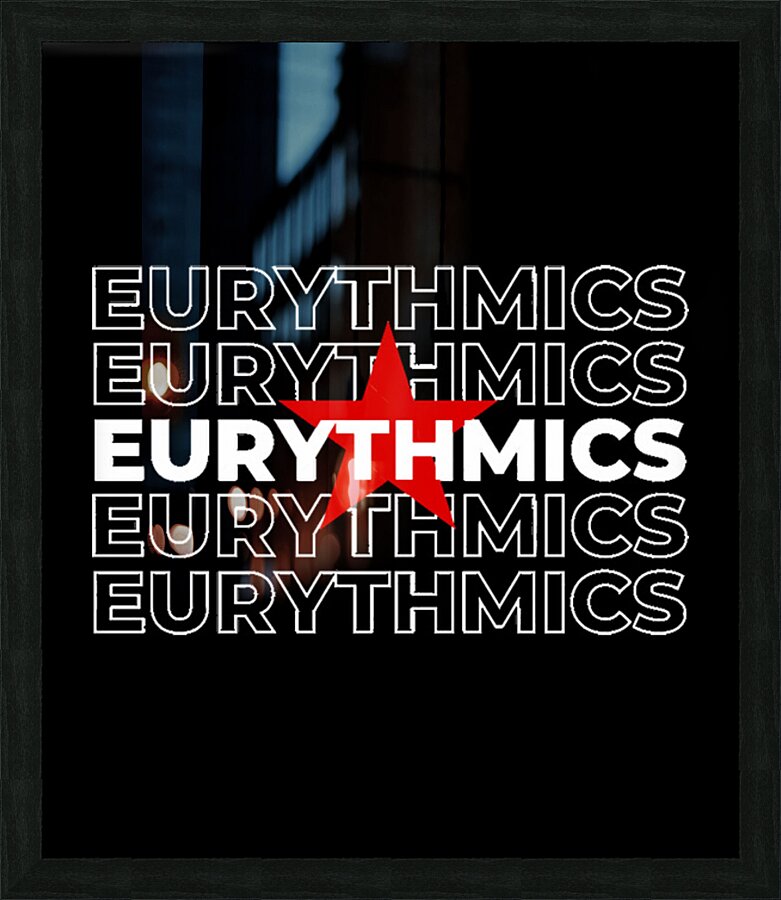 Eurythmics 33 Picture Frame print
