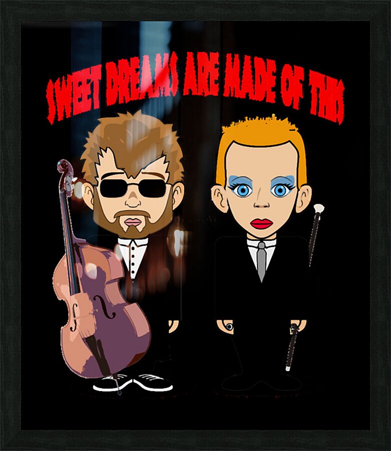 Eurythmics 34 Picture Frame print