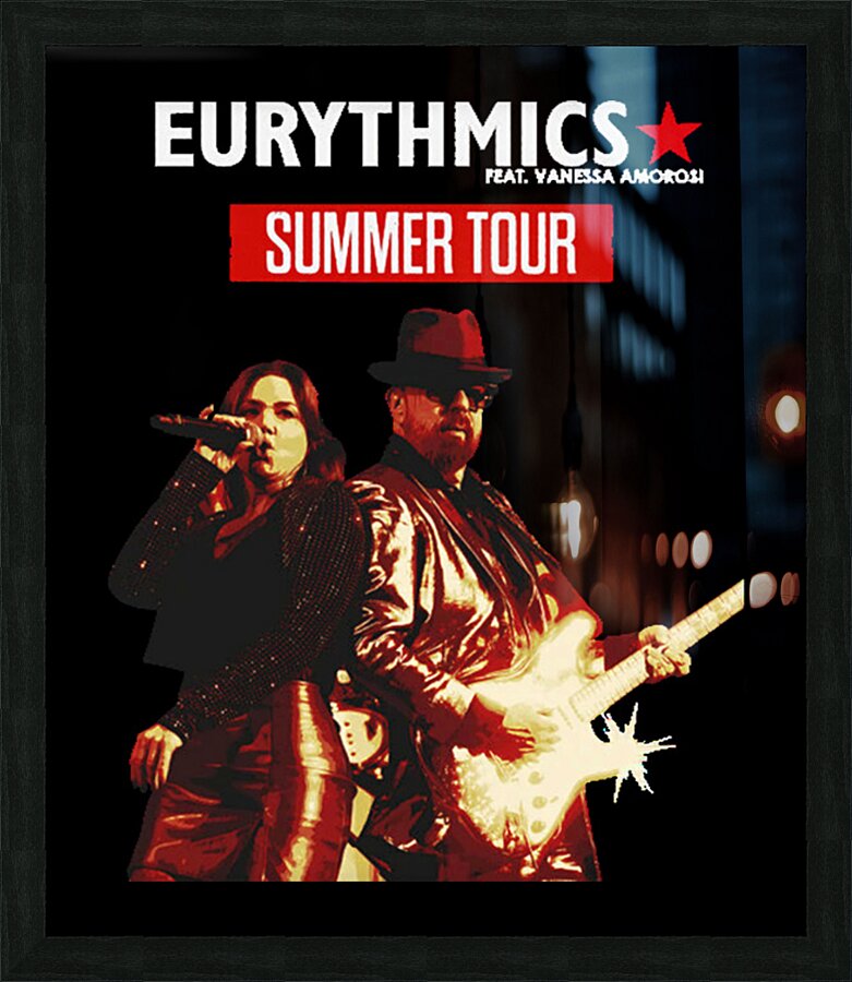 Eurythmics 40 Picture Frame print