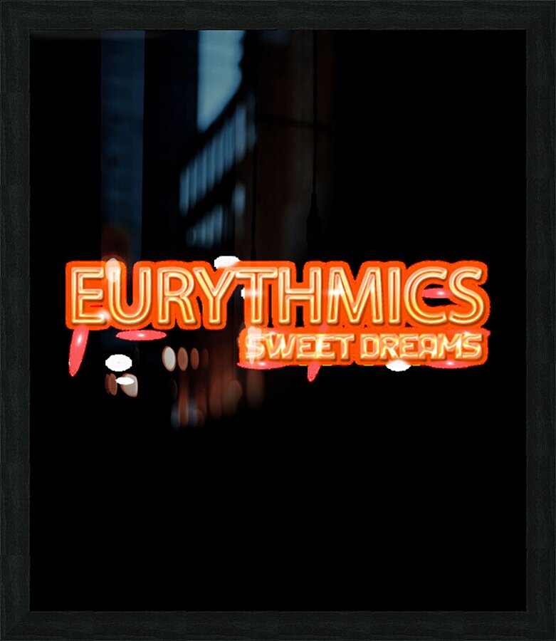 Eurythmics 41 Picture Frame print
