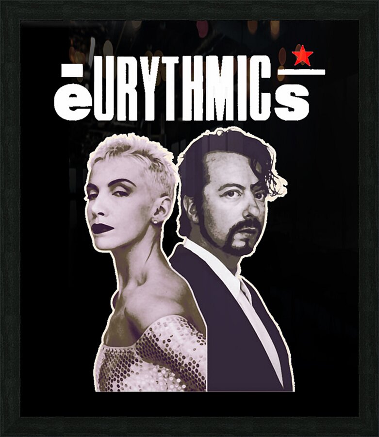 Eurythmics 50 Picture Frame print