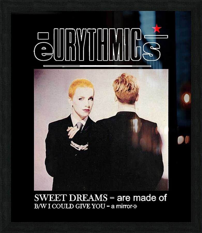 Eurythmics 56 Picture Frame print