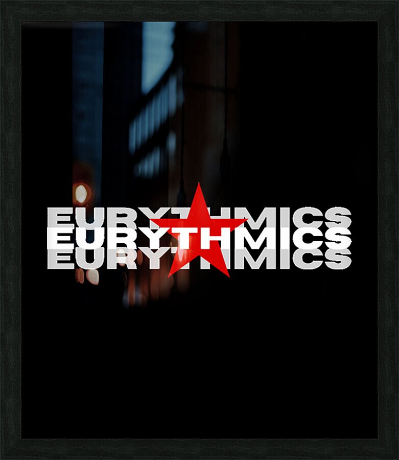 Eurythmics 57 Picture Frame print