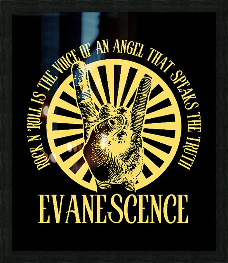 Evanescence 2 Picture Frame print