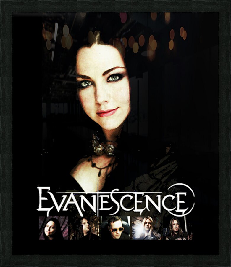 Evanescence 4 Picture Frame print