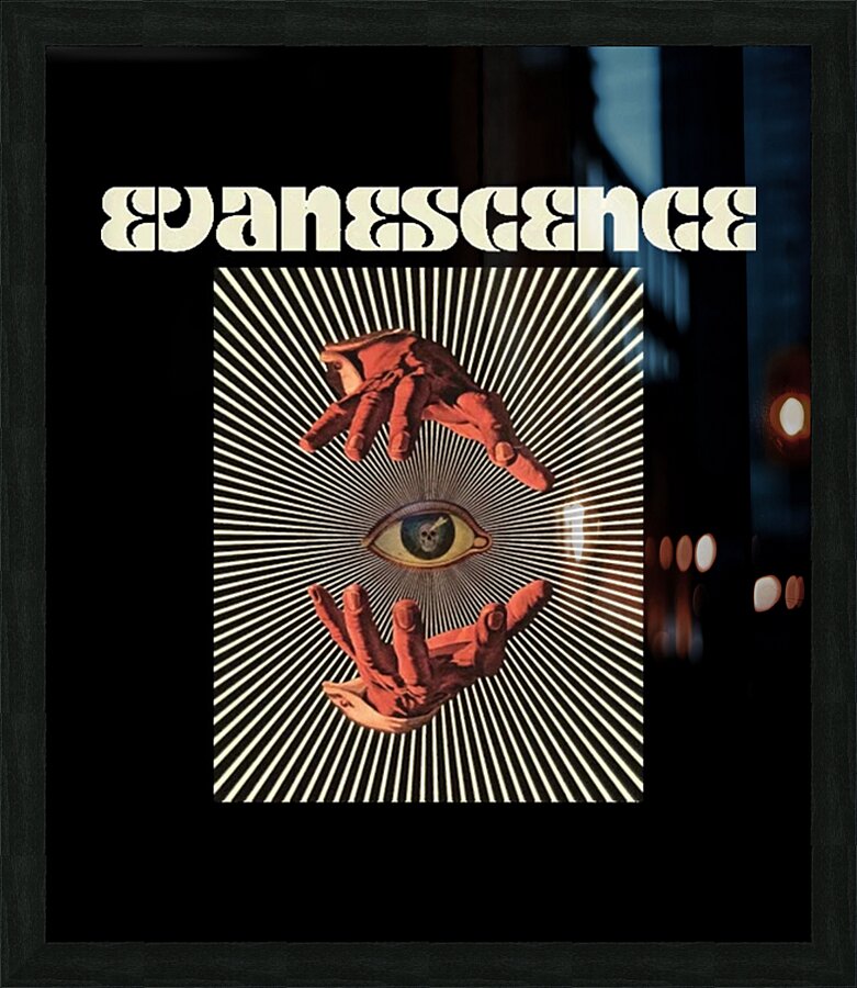 Evanescence 9 Picture Frame print