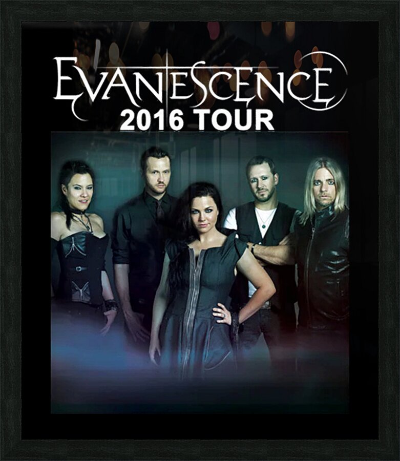 Evanescence 12 Picture Frame print