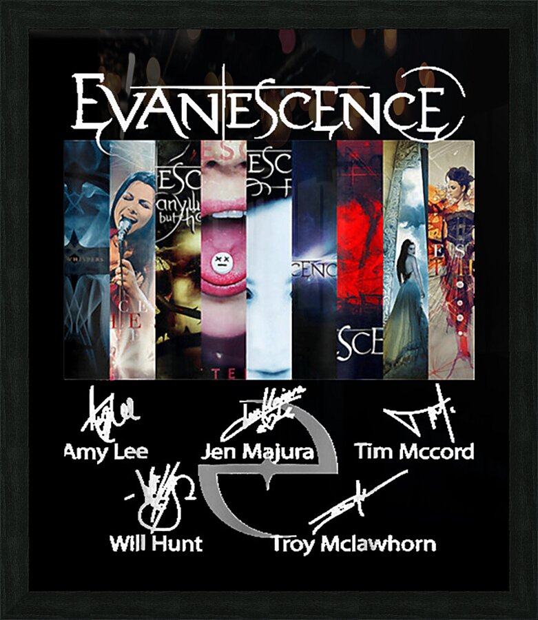 Evanescence 35 Picture Frame print