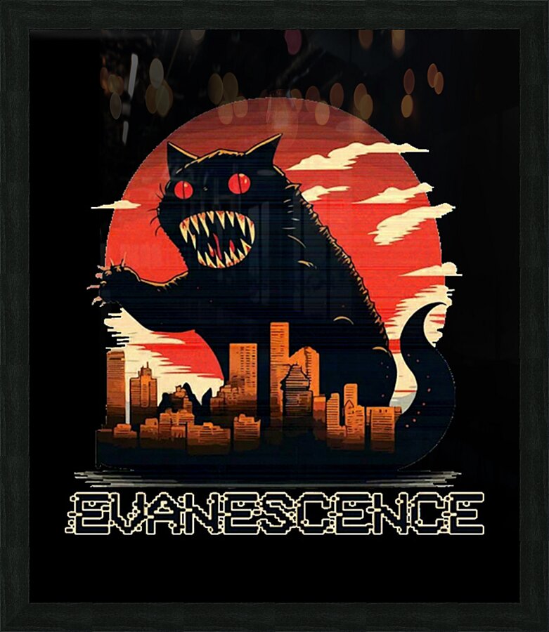 Evanescence 45 Picture Frame print