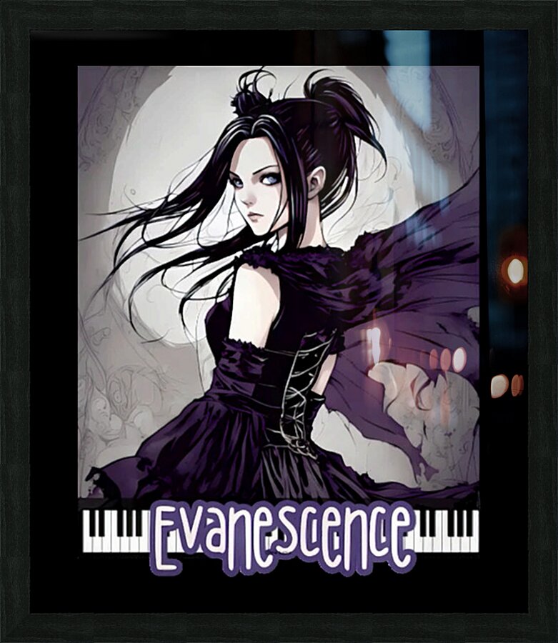 Evanescence 46 Picture Frame print