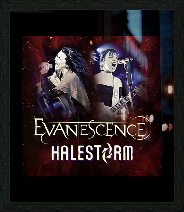 Evanescence 47 Picture Frame print