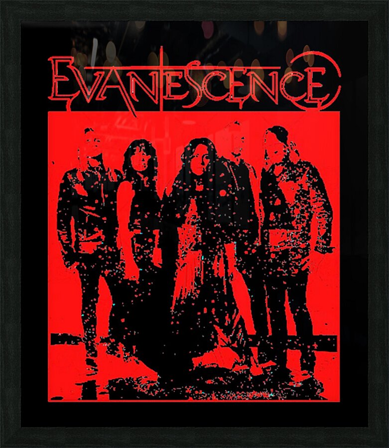 Evanescence 50 Picture Frame print
