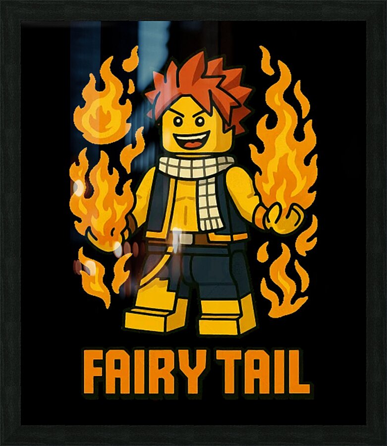Fairy Tail 28 Picture Frame print