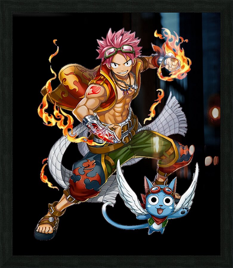 Fairy Tail 50 Picture Frame print