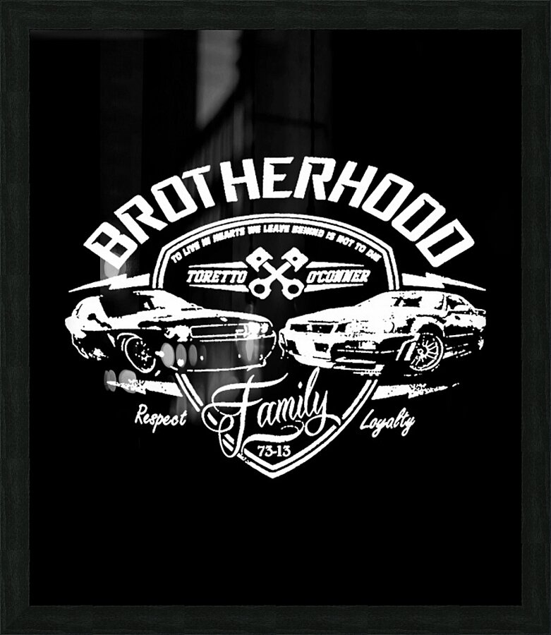 Fast and furious 27 Picture Frame print