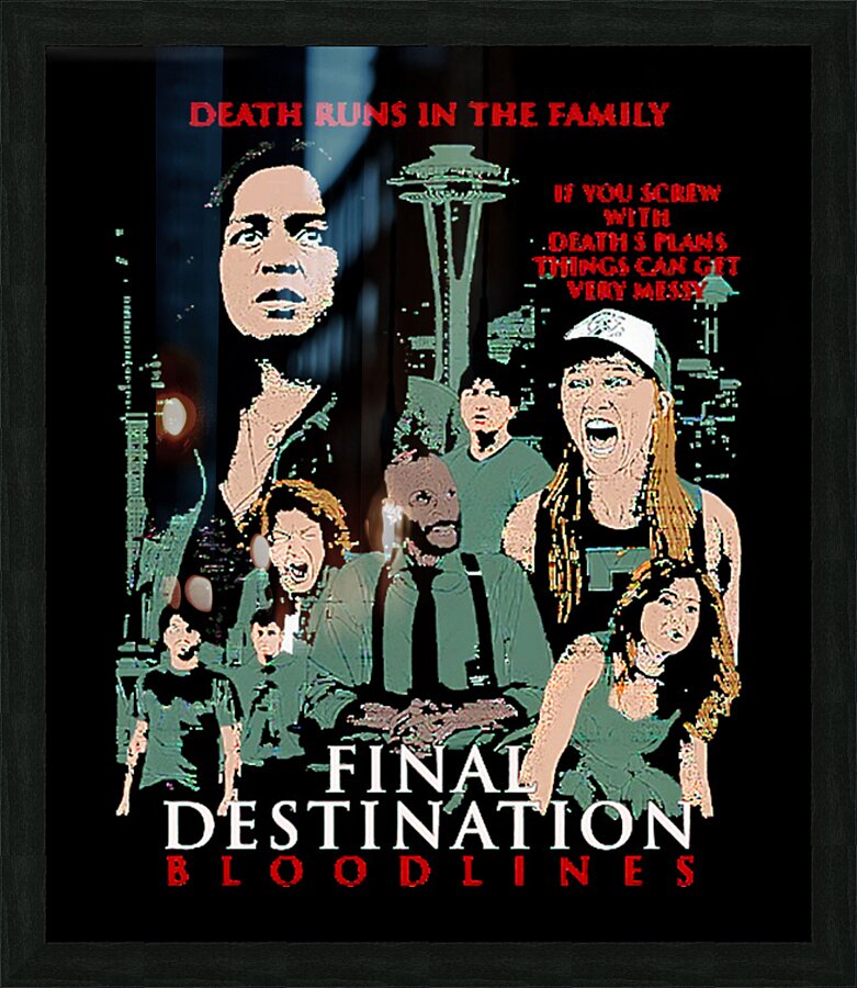 Final Destination 24 Picture Frame print