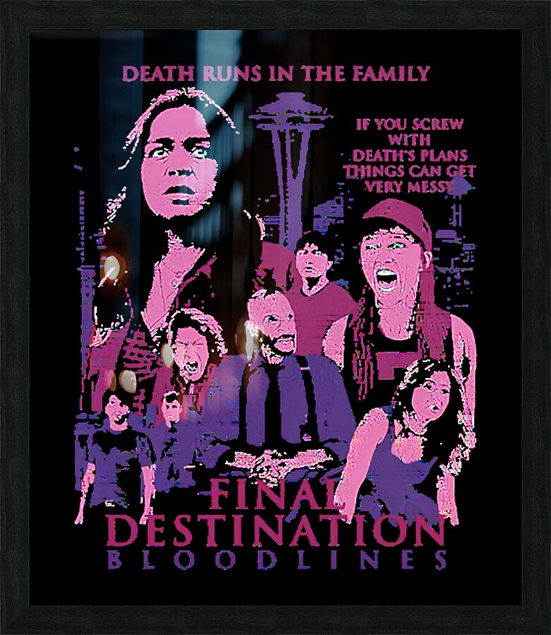 Final Destination 28 Picture Frame print