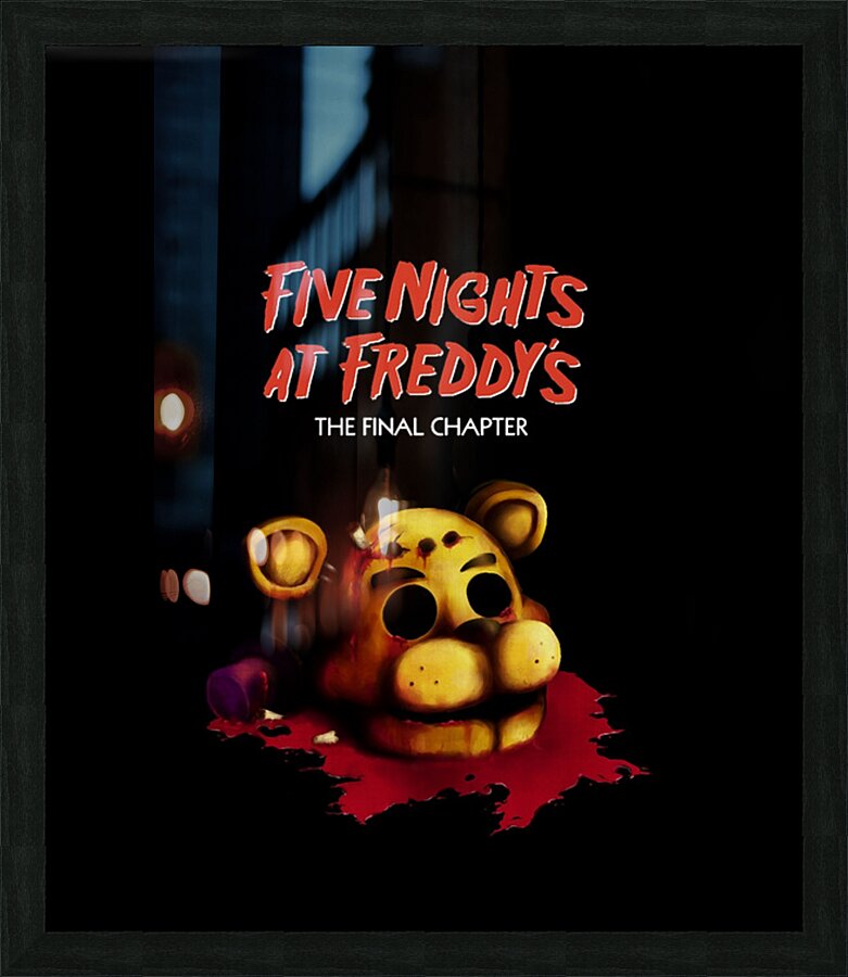 Five Nights at Freddys 31 Picture Frame print