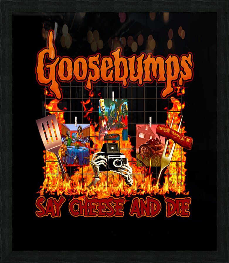Goosebumps 5 Picture Frame print