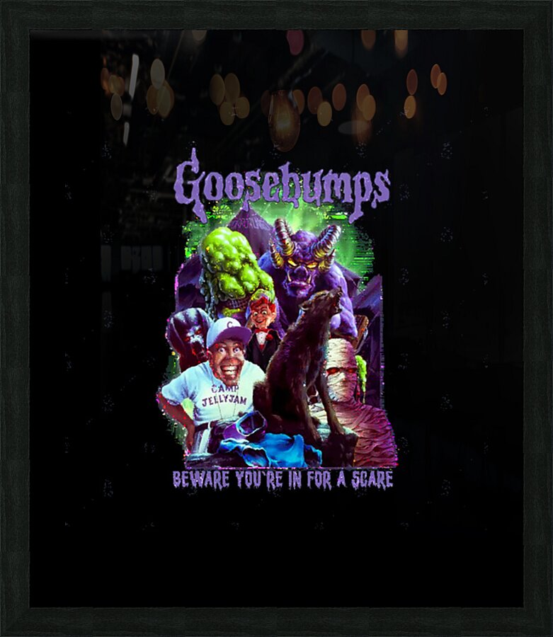 Goosebumps 6 Picture Frame print