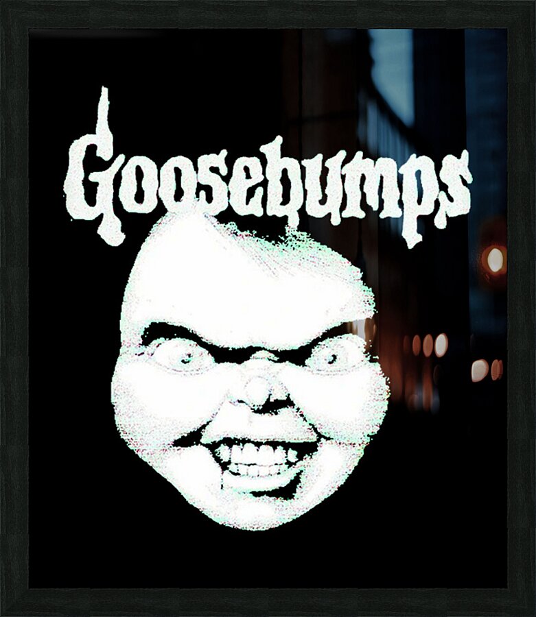 Goosebumps 7 Picture Frame print
