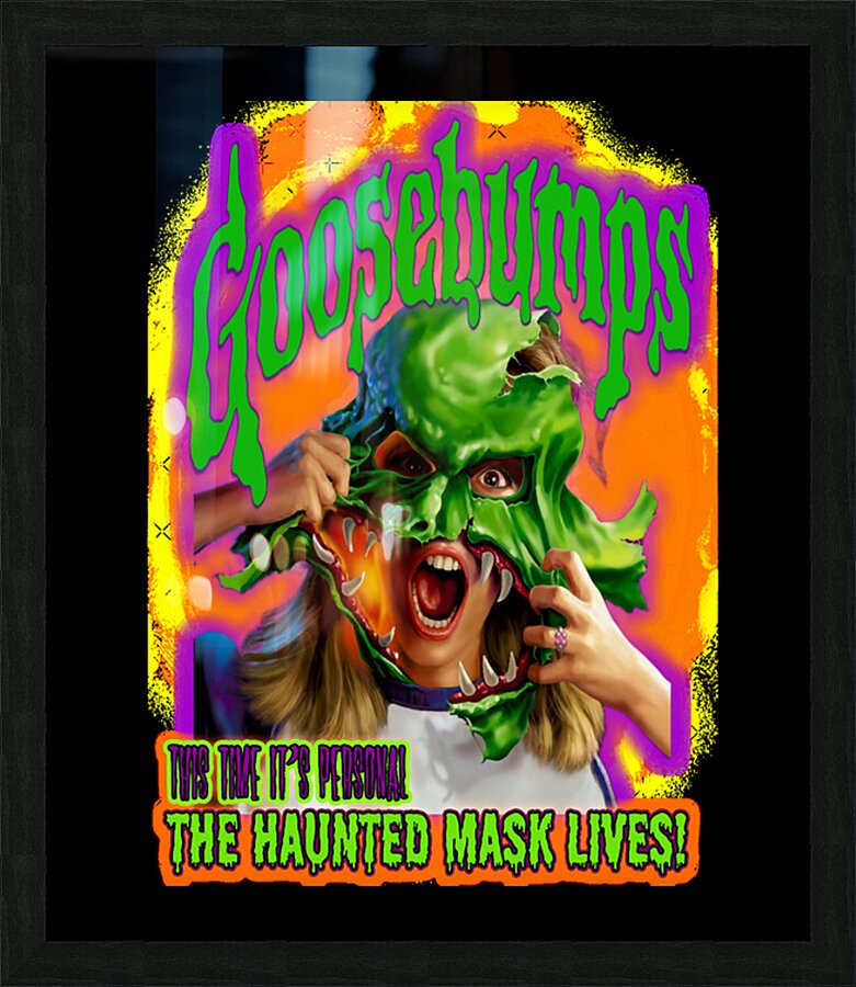 Goosebumps 9 Picture Frame print