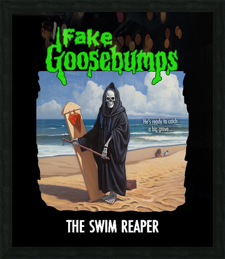 Goosebumps 15 Picture Frame print