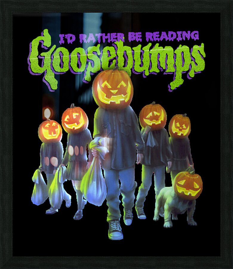 Goosebumps 16 Picture Frame print