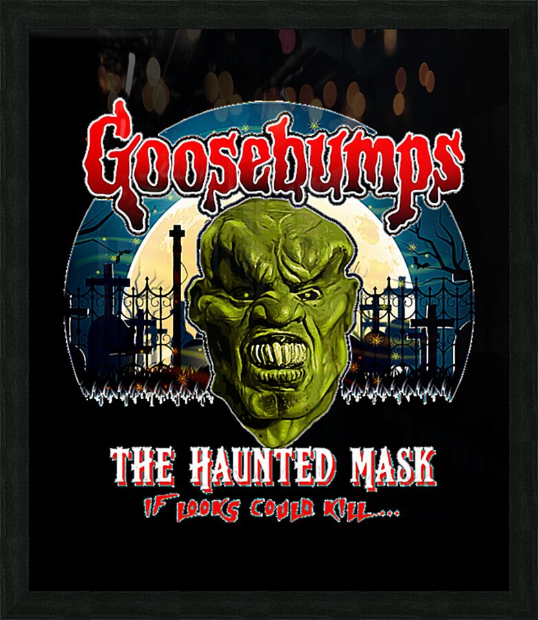Goosebumps 18 Picture Frame print