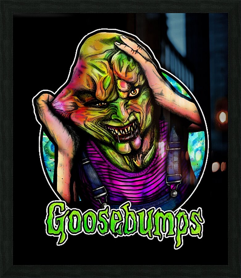 Goosebumps 23 Picture Frame print