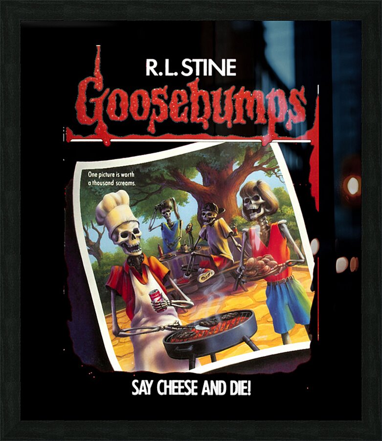 Goosebumps 24 Picture Frame print