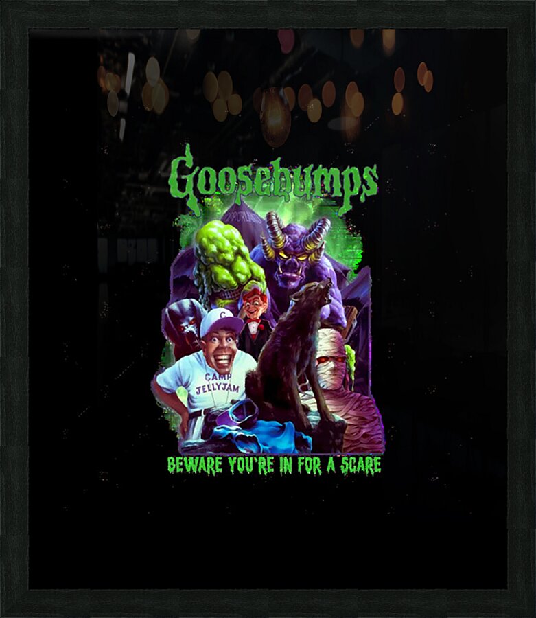 Goosebumps 28 Picture Frame print