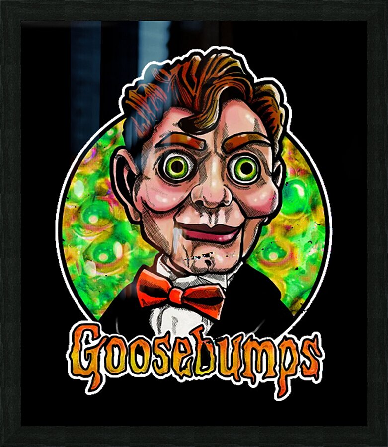 Goosebumps 29 Picture Frame print