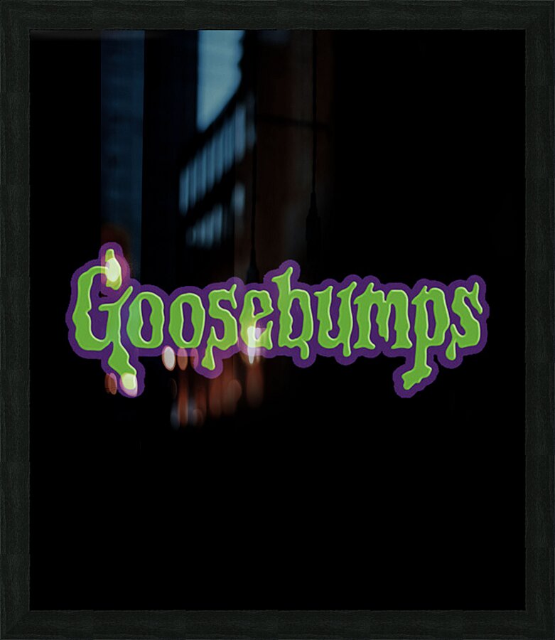 Goosebumps 31 Picture Frame print