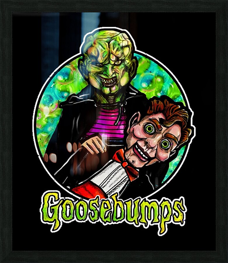 Goosebumps 32 Picture Frame print