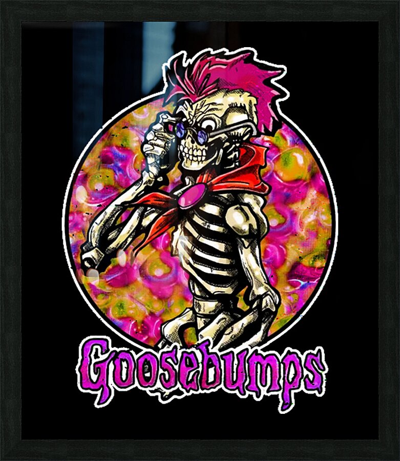 Goosebumps 33 Picture Frame print