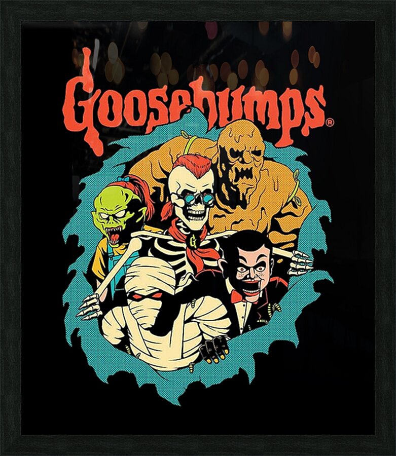 Goosebumps 34 Picture Frame print