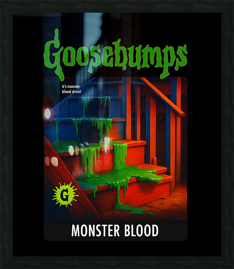 Goosebumps 37 Picture Frame print