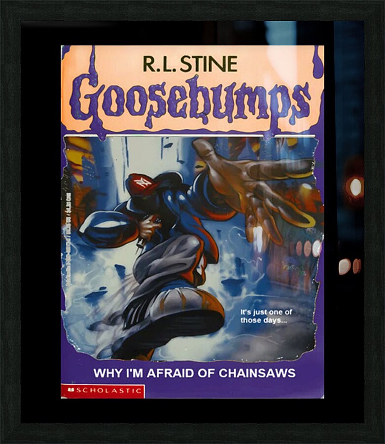 Goosebumps 41 Picture Frame print