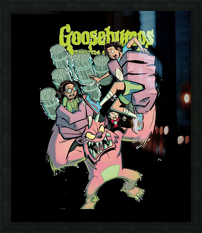 Goosebumps 42 Picture Frame print