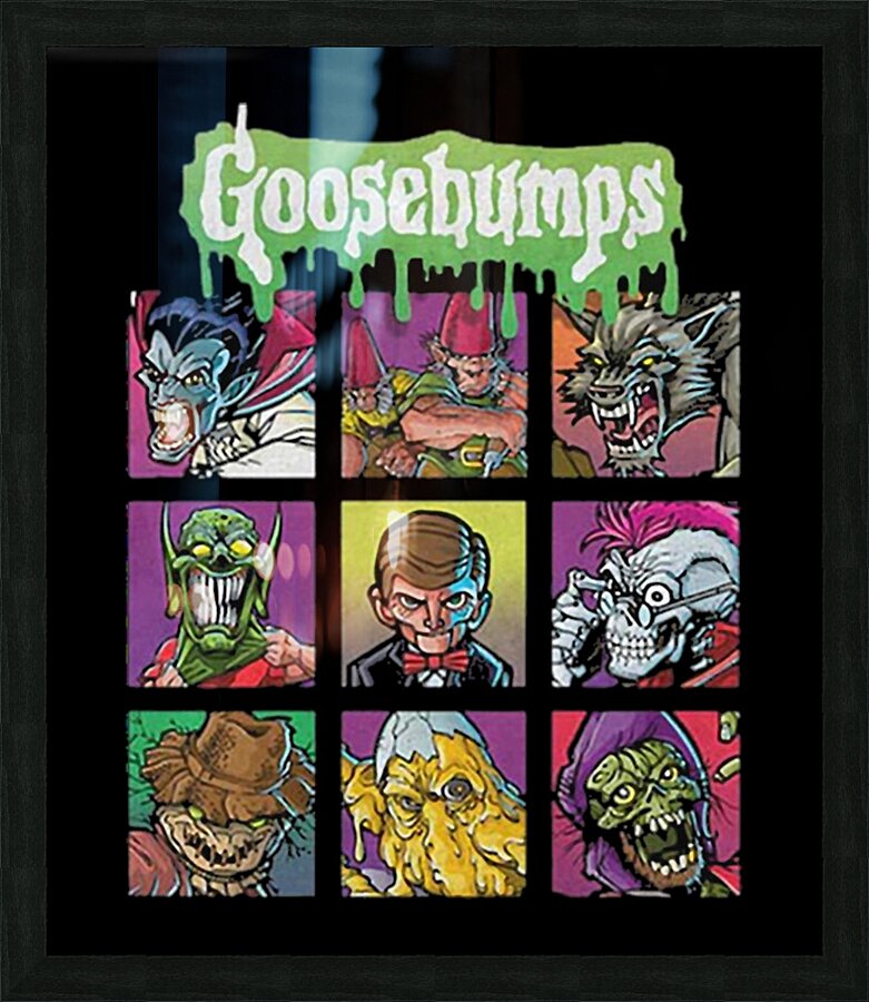 Goosebumps 45 Picture Frame print